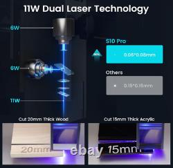 ATOMSTACK Laser Engraver S10 PRO 50W High Accuracy DIY for Wood and Metal