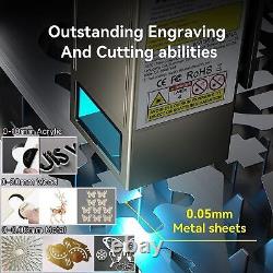 ATOMSTACK S20 PRO Laser Engraver 130W Metal Engraving Cutting Machine 400x400mm