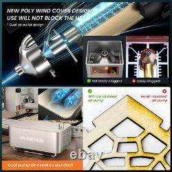 ATOMSTACK S30 Pro 30W Laser Engraving Machine with R3 Pro Roller + Cutting Pad