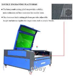 Autofocus 100W CO2 Laser Cutting Laser Cutter Engraver Machine + Rotary Axis