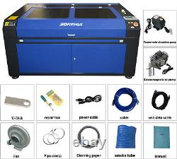 Autofocus Laser Engraver Cutter 130W Co2 Laser Engraving Cutting Machine 55x35in