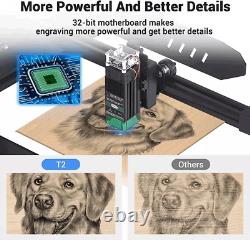 Bluetooth Laser Engraver Cutting Machine 20With40W DIY Portable Mark Printer