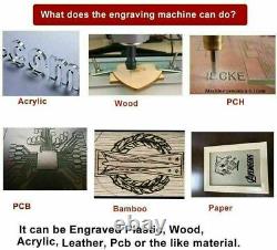 CNC 3018Pro Laser Engraver Desktop Wood Carving Engraving Cutting Machine Kit UK