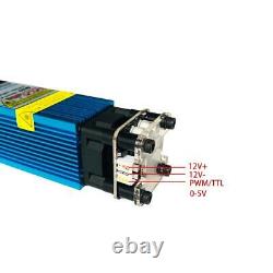 CNC Engraving Machine Laser Head 40w Blue Light Laser Module For Cutting Plywood