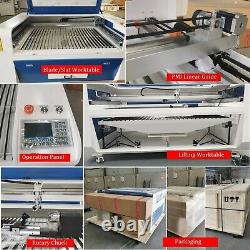 CO2 Laser Cutting/Engraving Machine, 1300x900mm Acrylic/Paper/Wood Laser Engraver