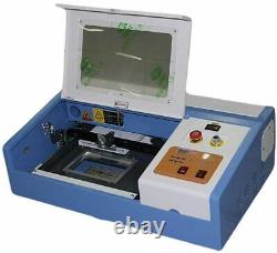 CO2 Laser Engraver Cutter 40W Engraving Cutting Machine 300x200MM LCD Display UK