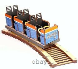 Cedar Point Blue Streak Roller Coaster Detailed Model Laser Engraved & Cut