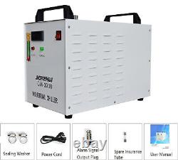Co2 Laser Engraver Cutter Machine 50x30cm 50W+Rotary Axis+CW3000 Water Chiller