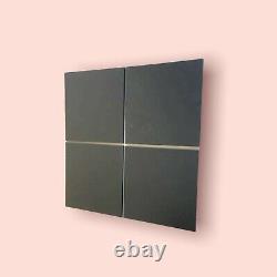 Coloured Gloss Square Acrylic Crafting Mosaic/Wall Tiles, Many Colours & Sizes