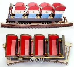 Coney Island Cyclone Roller Coaster Model Laser engraved and cut