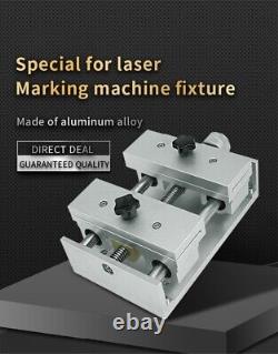Cutting Vice Adjustable Movable Clamp Jig For Fiber Laser Engraver