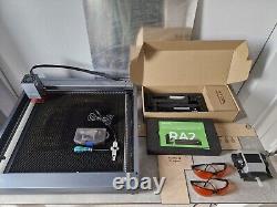 D1 Pro 20W Engraving Machine + RA2 Rotary attachment and many extras RRP £1900
