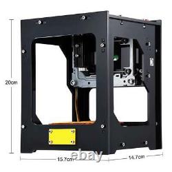 DK-BL DIY 1500mW USB Laser Engraver Printer Cutter Engraving Cutting Machine IS
