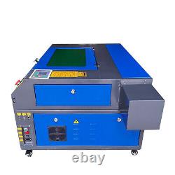 Efficient 80W CO2 Laser Engraver Cutting Machine 70x50cm Work Area +Rotary Axis