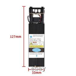 Fixed Focus 20W 40W 450nm Laser Module For Engraving Wood Cutting CNC Milling