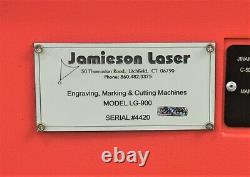 Jamieson LG-900 Laser Engraving & Cutting Machine 24x36 Honeycomb Bed Work Area