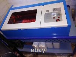 K40 40W CO2 Laser Engraving Cutting Machine Engraver Cutter 300X200MM USB