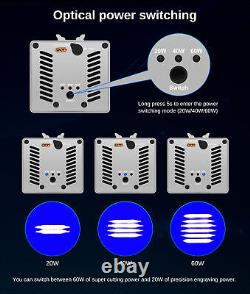 K60 LASER TREE 60W High Power Laser Cutting Head for DIY Laser Engraver Machine