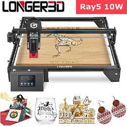 LONGER Ray5 10W Laser Engraving CNC Cutting Machine DIY Engraver 400x400mm Touch