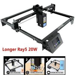 LONGER Ray5 20W Laser Engraving Cutting Machine DIY Metal Cutter Engraver Printe