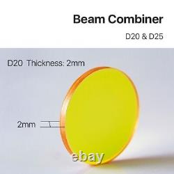 Laser Beam Combiner Lens Dia 20-25mm For Co2 Laser Engraving Cutting Machine
