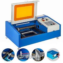 Laser Engraver Cutter Engraving Machine 40W CO2 30x20cm with LCD Display USB VEVOR