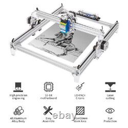 Laser Engraving 0.5W Laser Head 300400mm CNC Engraving Cutting Machine Printer