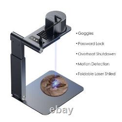 Laser Engraving Cutting Machine Engraver Etcher DIY Logo Printer Set With Bracket