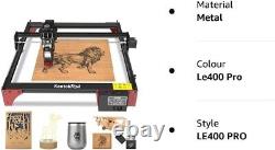 Laser Engraving Machine, 50 W CNC Laser Engraver, 400 x 400 mm High Power Laser