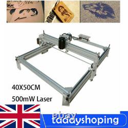 Laser Engraving Machine DIY Desktop 40X50CM 500mW Laser Engraver Cutting Machine