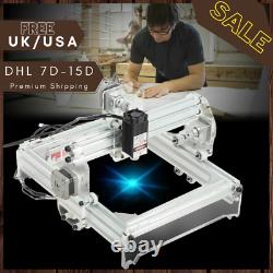 Laser Engraving Machine Diy Kit Carving Cutting 3000mw Desktop Printer Wood Tool