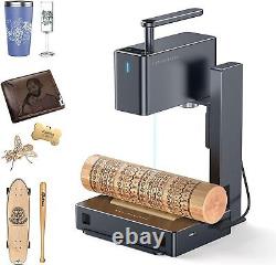LaserPecker 2 Laser Engraver 60W with Roller +Carry Case +Cutting Plate Material