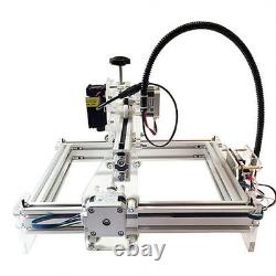Laseraxe 17X20cm DIY Area Laser Engraving Machine 1000mW Cutting Mini Engraving