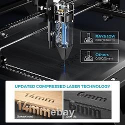 Longer 60W Laser Engraving and Cutting Machine, 10W Laser Engraving Machine