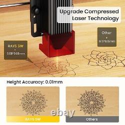 Longer 60W laser engraving machine, 5W laser cutting machine