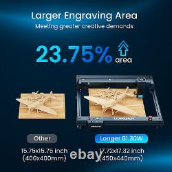 Longer Laser B1 30W Laser Engraver Engraving Cutting CNC Machine Auto Air Assist