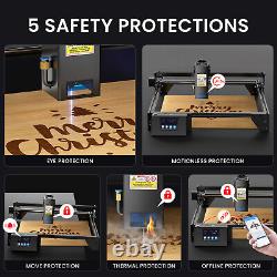 Longer RAY5 130W High Precision Laser Engraving and Cutting, 20W Laser Engraver