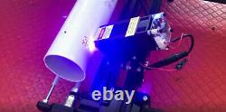 Metal Engrave Cylindrical CAD Laser Engraving Cutting Machine Printer 7W A Axis