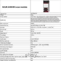 NEJE 3 Plus A40640 DIY Laser Engraver 255X420mm Cutter Laser Cutting Machine UK