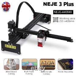 NEJE 3 Plus A40640 Laser Engraver High Precision Engraving Cutting Machine