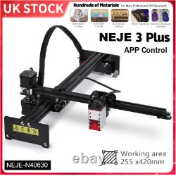 NEJE 3 Plus N40630 255x420mm Laser Engraver CNC Router Engraving Cutting Machine