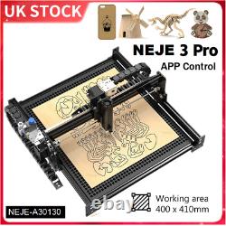 NEJE 3 Pro A30130 Laser Engraver Cutter 400X410mm DIY Engraving Cutting Machine
