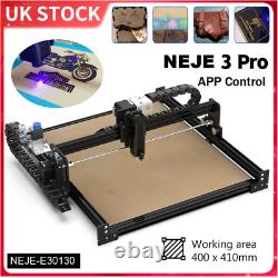 NEJE 3 Pro E30130 Laser Engraver Cutter 400X410mm DIY Engraving Cutting Machine