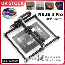 NEJE 3 Pro N40630 400X410mm Laser Engraver CNC Router Engraving Cutting Machine