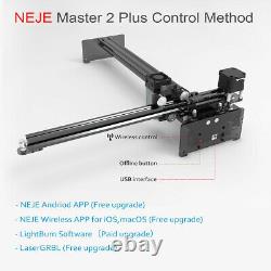 NEJE Master 2S Plus 30W CNC Laser Engraver Cutter Cutting Engraving Machine DIY