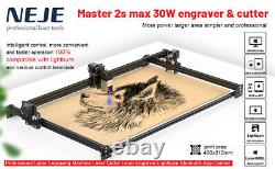 NEJE Master 2S max 30W Laser cutting machine engraver Carve Wood Leather Printer