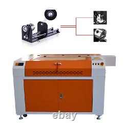 NEW 100W CO2 Laser Engraver 900x600MM Engraving Cutting Machine Cutter with Wheels