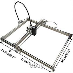 NO VAT Laseraxe DIY Mini Laser Engraving Machine Cutting 50x65cm 500MW