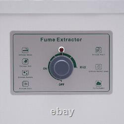New 150W Fume Extractor 3 Filter Smoke Air Purifier For Laser Cutting Engraving