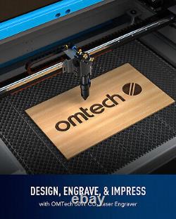 OMTech 60W 16x24 CO2 Laser Engraver Cutter Cutting Engraving Marking Machine